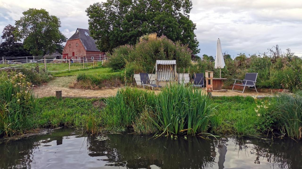 Appartement Im Stall "Lune River Ranch" Loxstedt Eksteriør billede